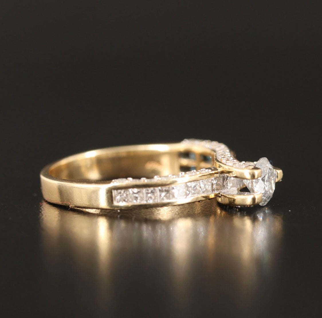 14K 1.66 CTW Diamond Ring