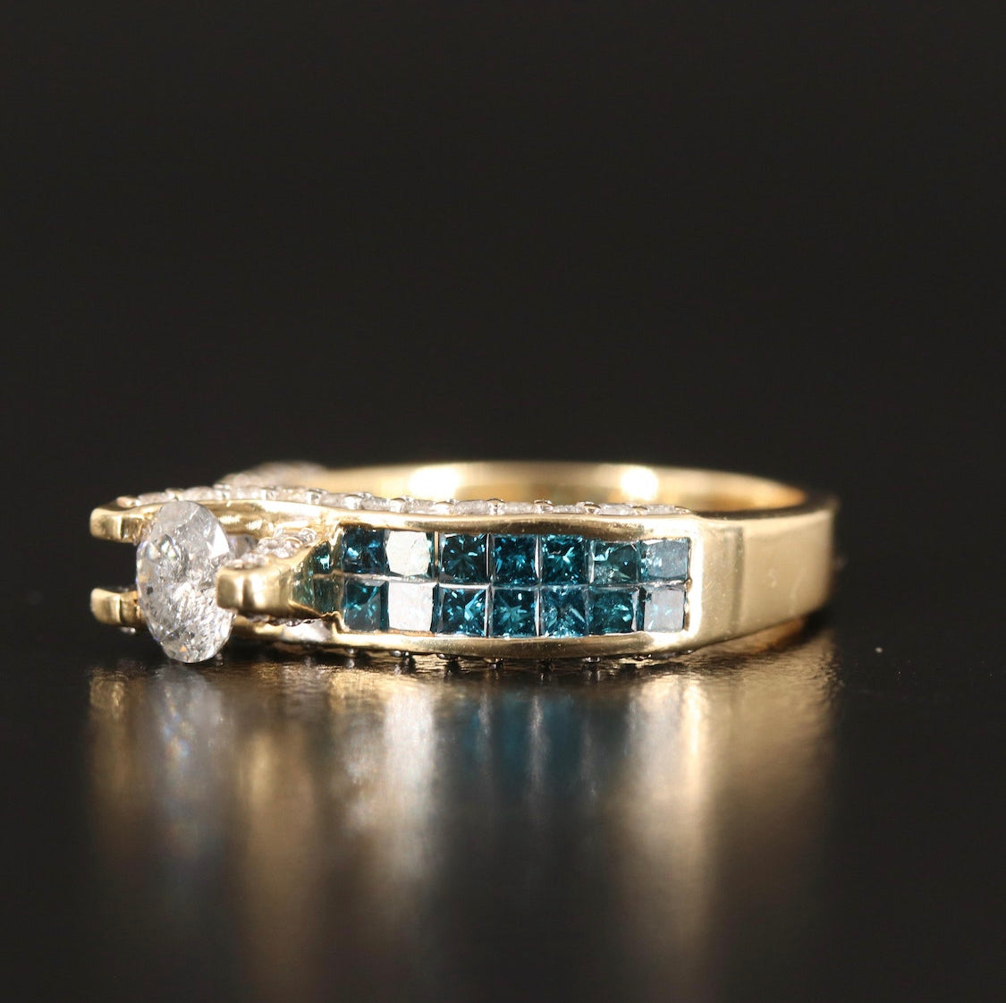 14K 1.66 CTW Diamond Ring