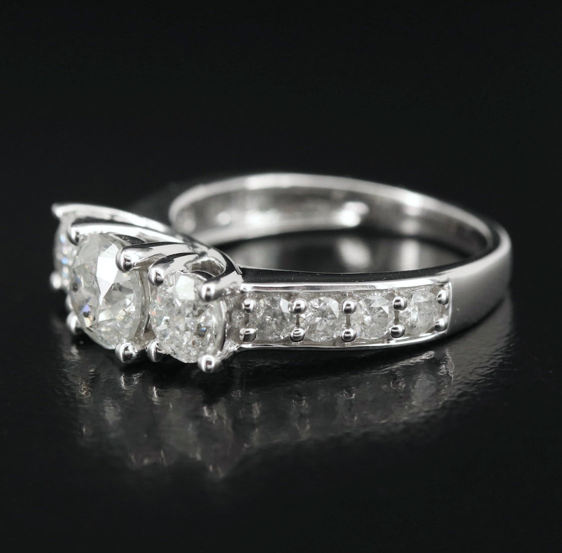 10K 2.09 CTW Diamond Trellis Ring