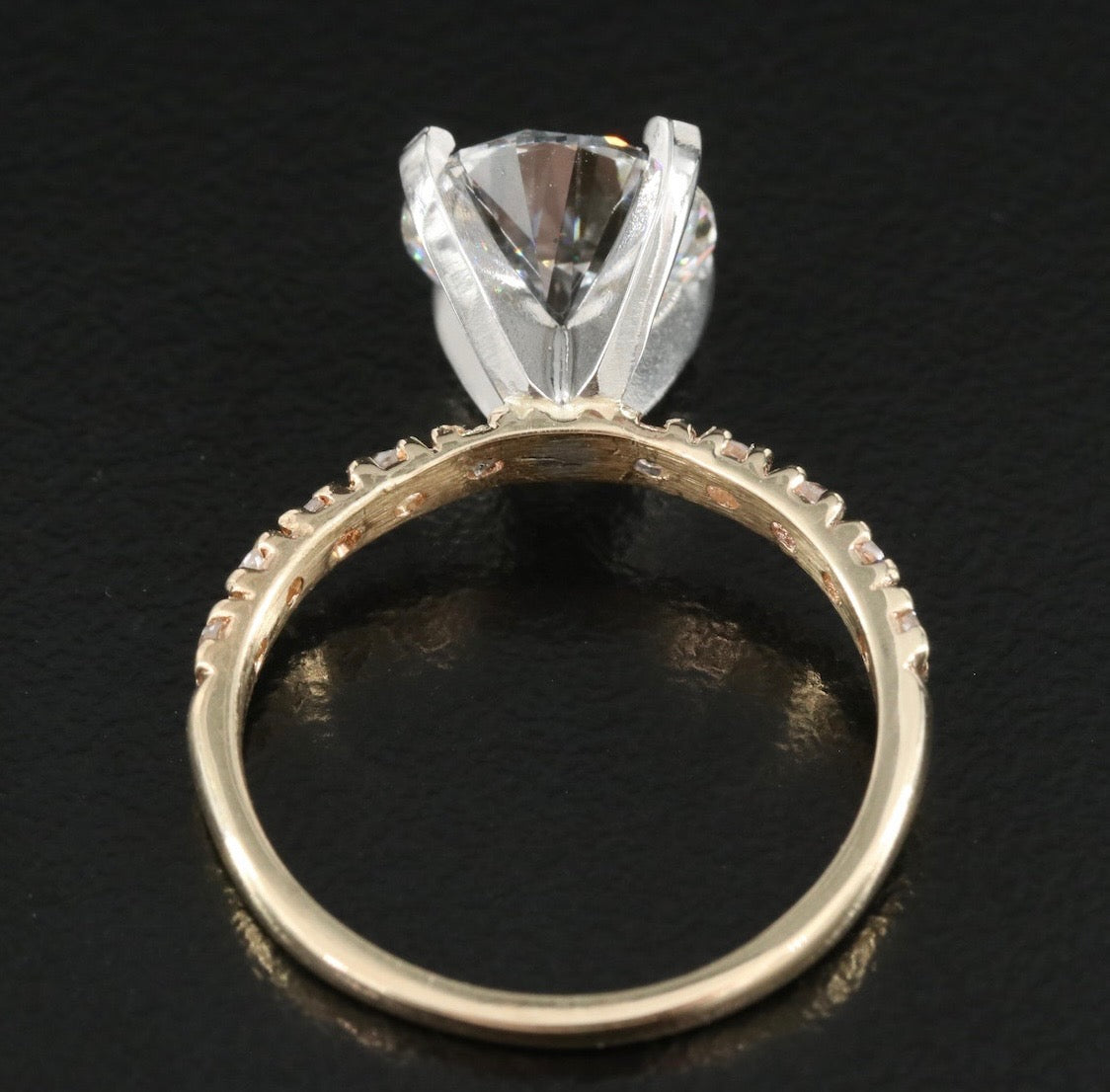 14K 2.30 CTW Lab Grown Diamond Ring w/Appraisal