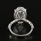 Platinum 10.43 CTW Lab Grown
Diamond Ring with IGI Report