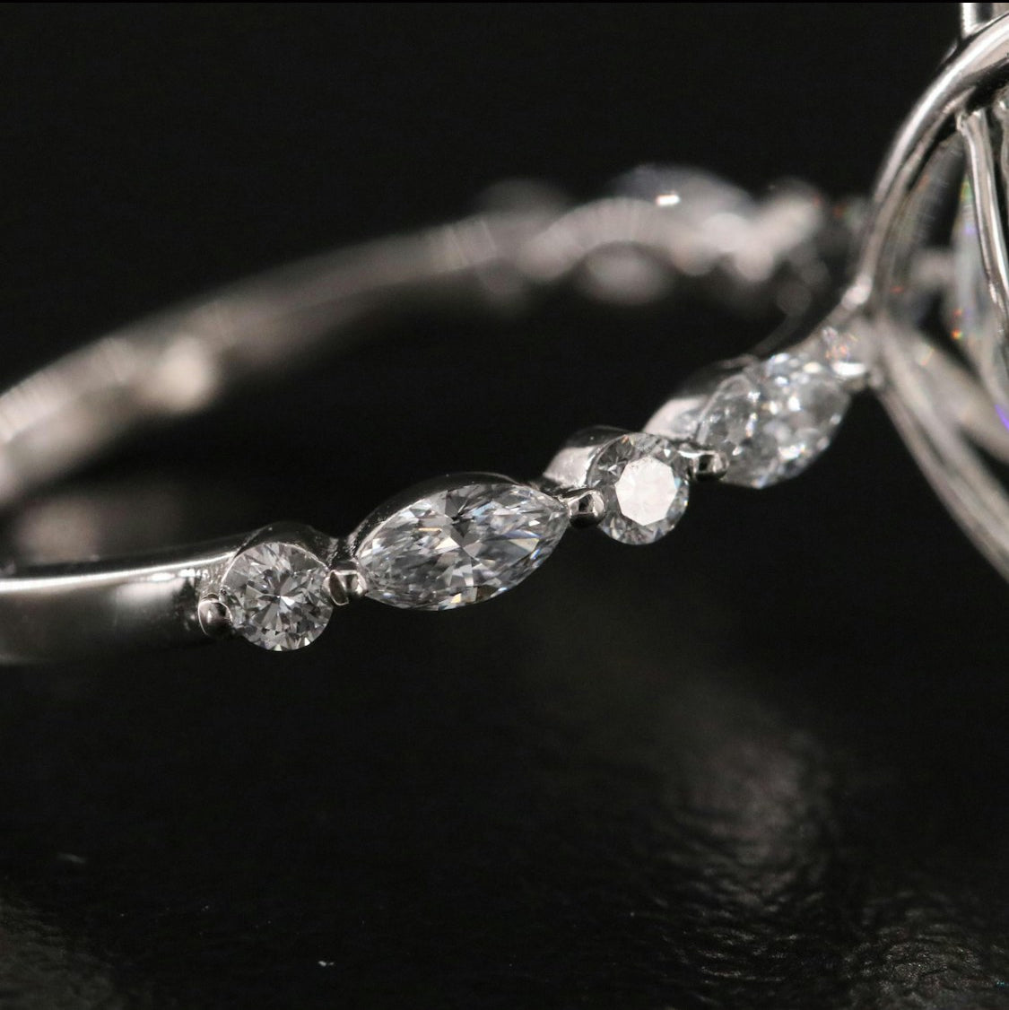 Platinum 10.43 CTW Lab Grown
Diamond Ring with IGI Report