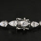 Platinum 44.19 CTW Lab Grown Diamond Necklace