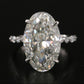 Platinum 10.43 CTW Lab Grown
Diamond Ring with IGI Report
