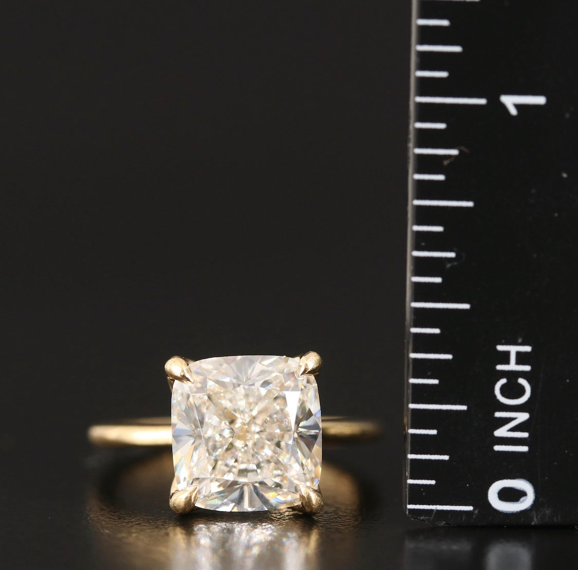 14K Gold 5.01 CTW Lab Grown Diamond Ring