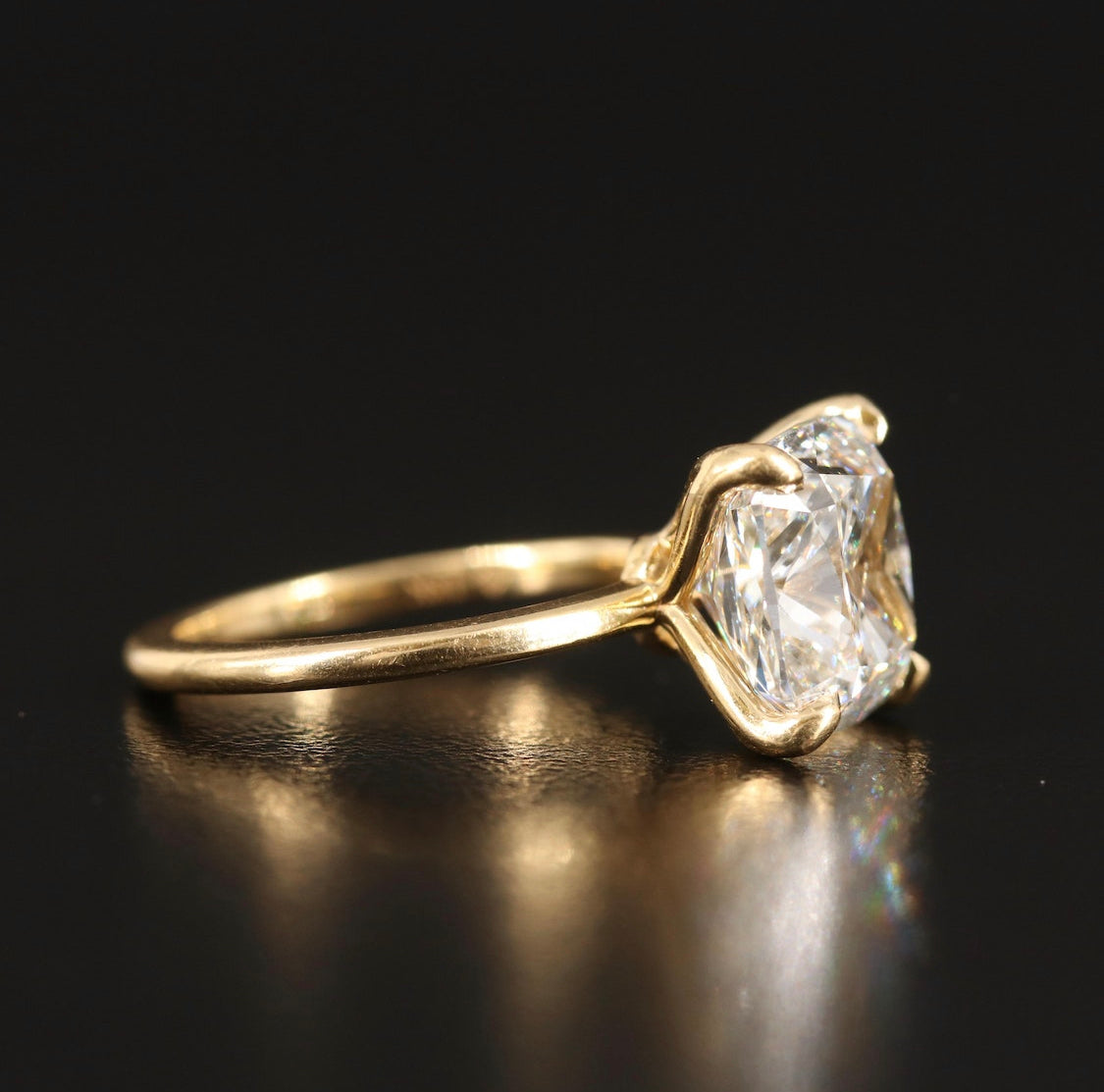 14K Gold 5.01 CTW Lab Grown Diamond Ring