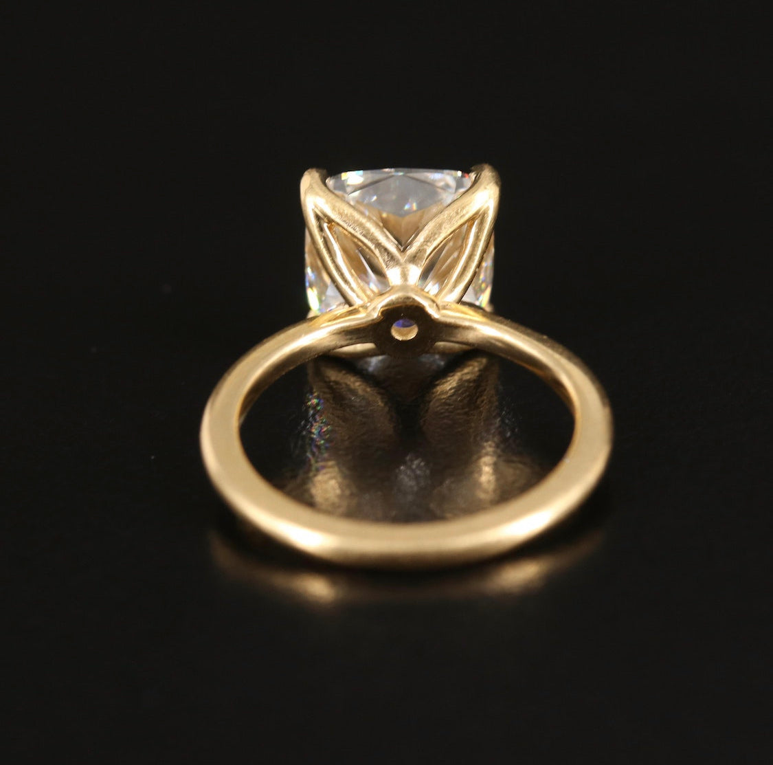 14K Gold 5.01 CTW Lab Grown Diamond Ring