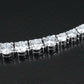 14K Graduated 20.75 CTW Lab Grown Diamond Floral Necklace