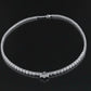 14K Graduated 20.75 CTW Lab Grown Diamond Floral Necklace