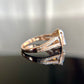 14K 1.79 CTW Rose Gold Diamond Ring