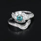 14k 2.59 CTW Diamond Ring & Band Set
