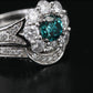 14k 2.59 CTW Diamond Ring & Band Set