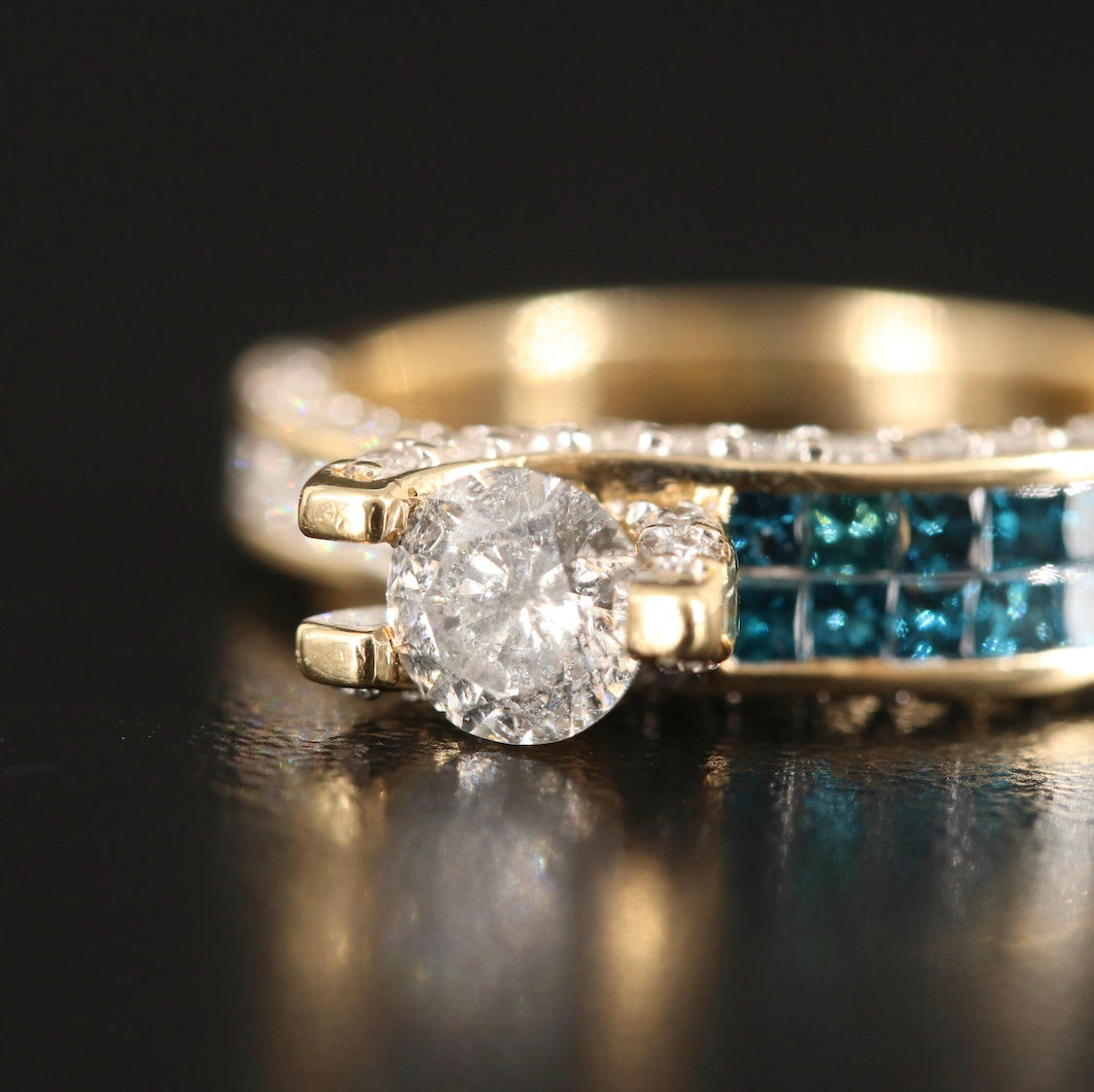 14K 1.66 CTW Diamond Ring