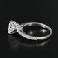 18K and 14K 1.86 CTW Lab Grown Diamond Ring