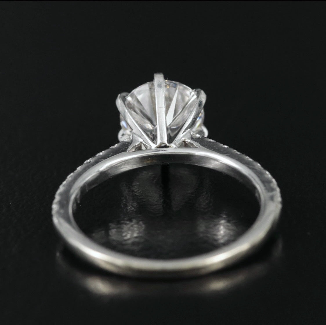 18K and 14K 1.86 CTW Lab Grown Diamond Ring