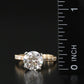 14K 2.30 CTW Lab Grown Diamond Ring w/Appraisal