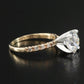 14K 2.30 CTW Lab Grown Diamond Ring w/Appraisal