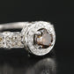 Le Vian 14K 1.335  CTW Diamond Halo Ring Rings