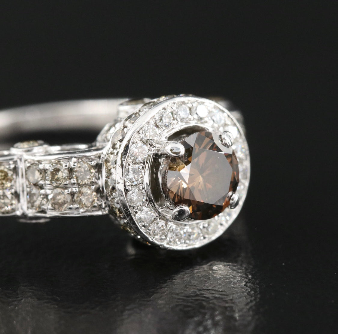 Le Vian 14K 1.335  CTW Diamond Halo Ring Rings