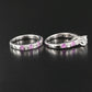 14K Diamond and Sapphire Ring Set