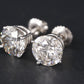 14K 3.96 CTW Lab Grown Diamond Stud Earrings w/Appraisal