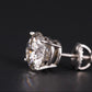 14K 3.96 CTW Lab Grown Diamond Stud Earrings w/Appraisal