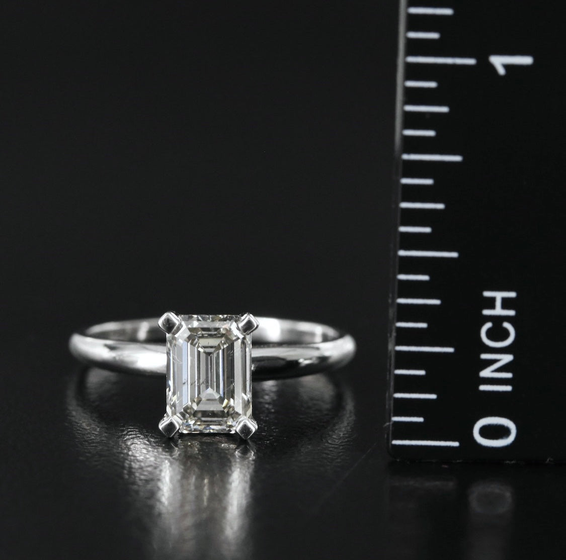 14K 1.59 CT Lab Grown Diamond Solitaire Ring