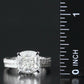14K 4.015 CTW Lab Grown Diamond Ring Set