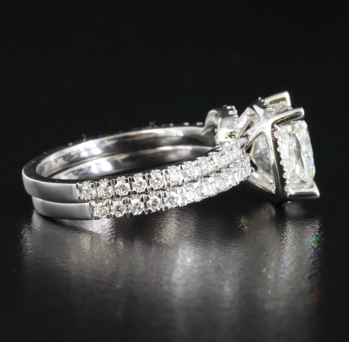 14K 3.985 CTW Lab Grown Diamond Ring w/Appraisal