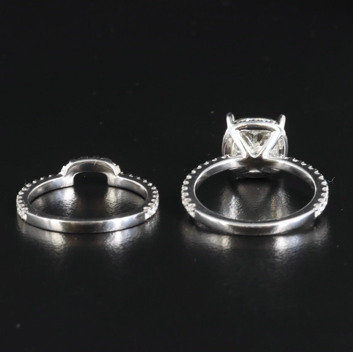 14K 3.985 CTW Lab Grown Diamond Ring w/Appraisal