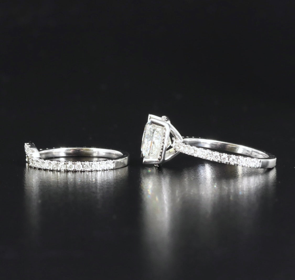 14K 3.985 CTW Lab Grown Diamond Ring w/Appraisal