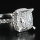 14K 3.985 CTW Lab Grown Diamond Ring w/Appraisal