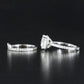 14K 3.72 CTW Lab Grown Diamond Ring Set with IGI Report