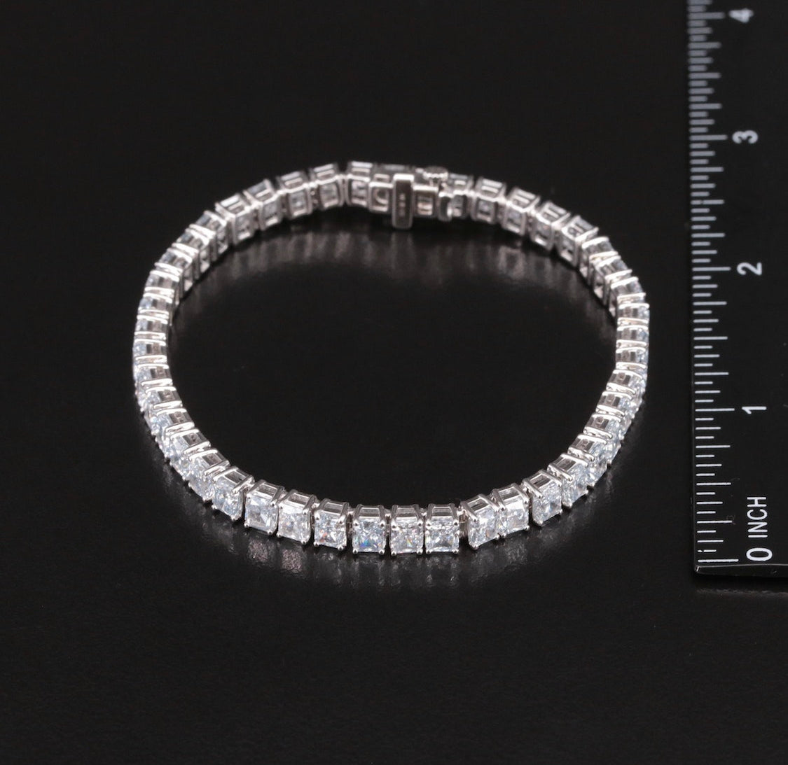 14K 15.00 CTW Lab Grown Diamond Line Bracelet w/Appraisal