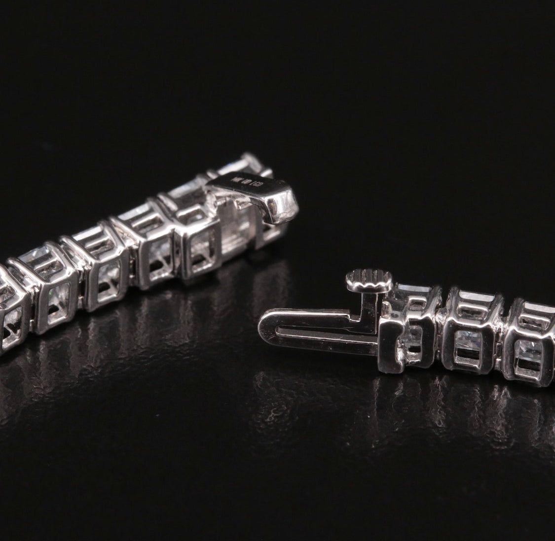 14K 15.00 CTW Lab Grown Diamond Line Bracelet w/Appraisal