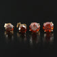 14K 2.40 CTW Diamond Stud Earrings (Red)