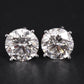14K 6.53 CTW Lab Grown Diamond Stud Earrings