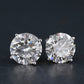 14K 4.50 CTW Lab Grown Diamond Stud Earrings w/Appraisal