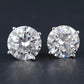 14K 4.05 CTW Lab Grown Diamond Stud Earrings