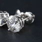 14K 4.05 CTW Lab Grown Diamond Stud Earrings
