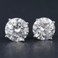 14K 4.40 CTW Lab Grown Diamond Stud Earrings
