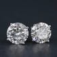14K 4.40 CTW Lab Grown Diamond Stud Earrings