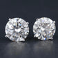 14K 4.29 CTW Lab Grown Diamond Stud Earrings