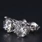 14K 4.29 CTW Lab Grown Diamond Stud Earrings