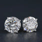 14K 4.29 CTW Lab Grown Diamond Stud Earrings