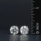14K 5.30 CTW Lab Grown Diamond Stud Earrings