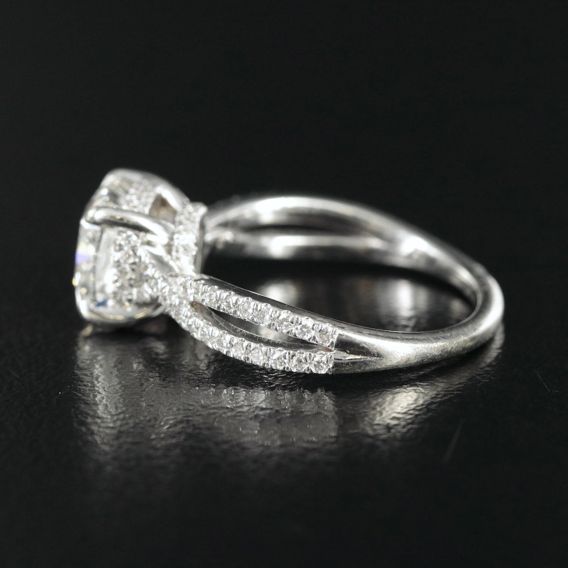 14K 2.45 CTW Lab Grown Diamond with IGI Report