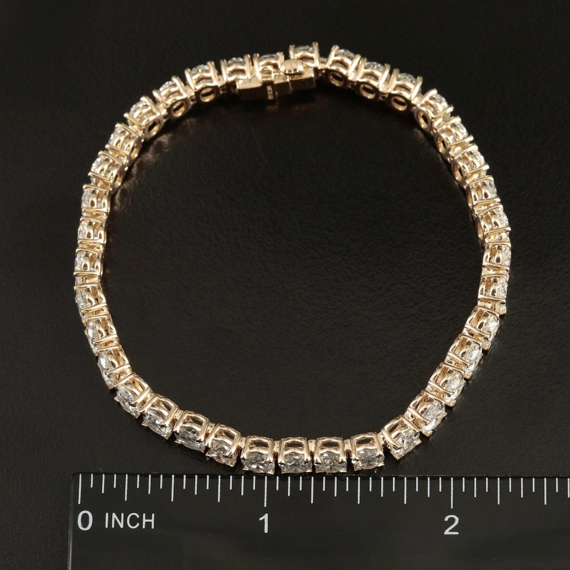 14K 18.00 CTW Lab Grown Diamond Bracelet