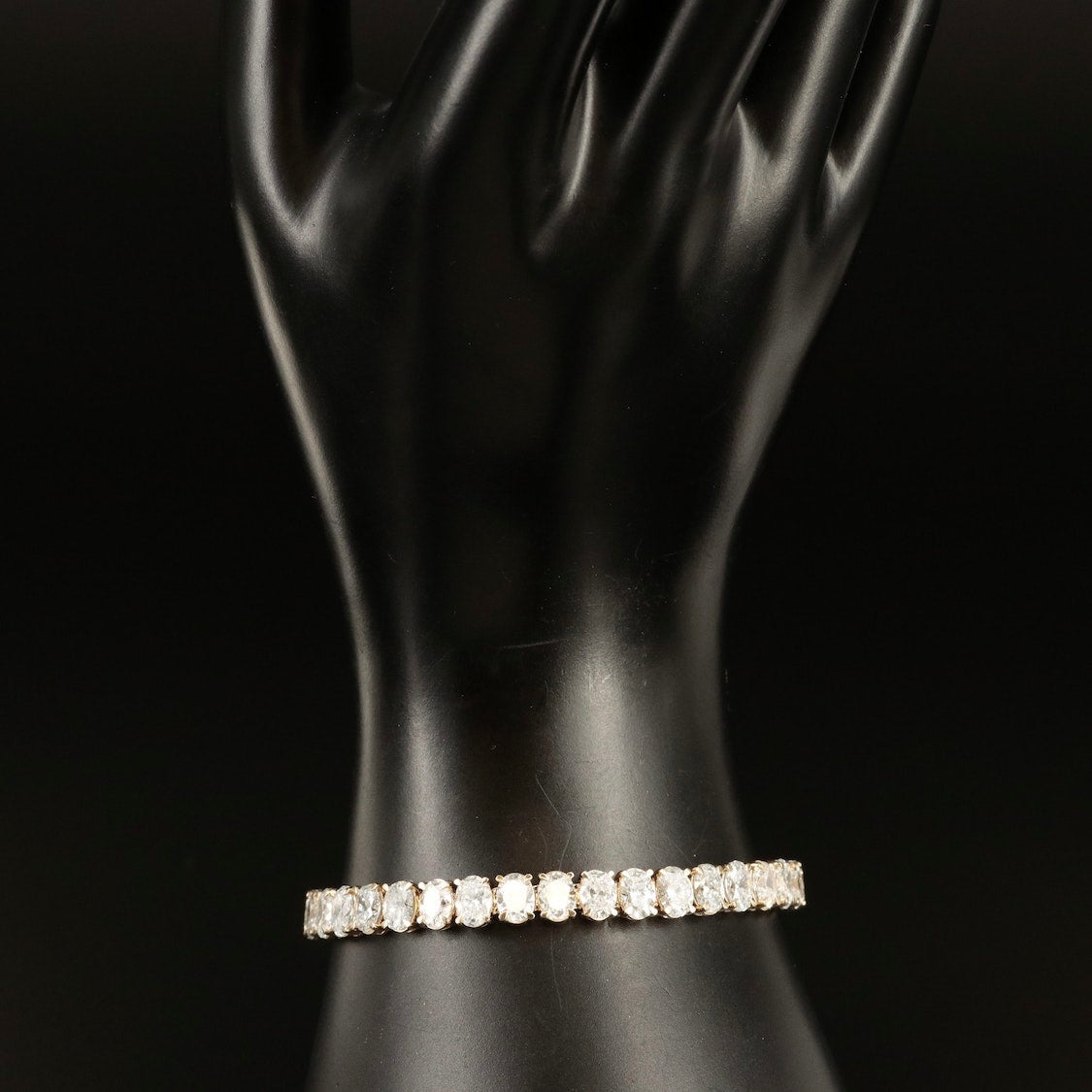 14K 18.00 CTW Lab Grown Diamond Bracelet