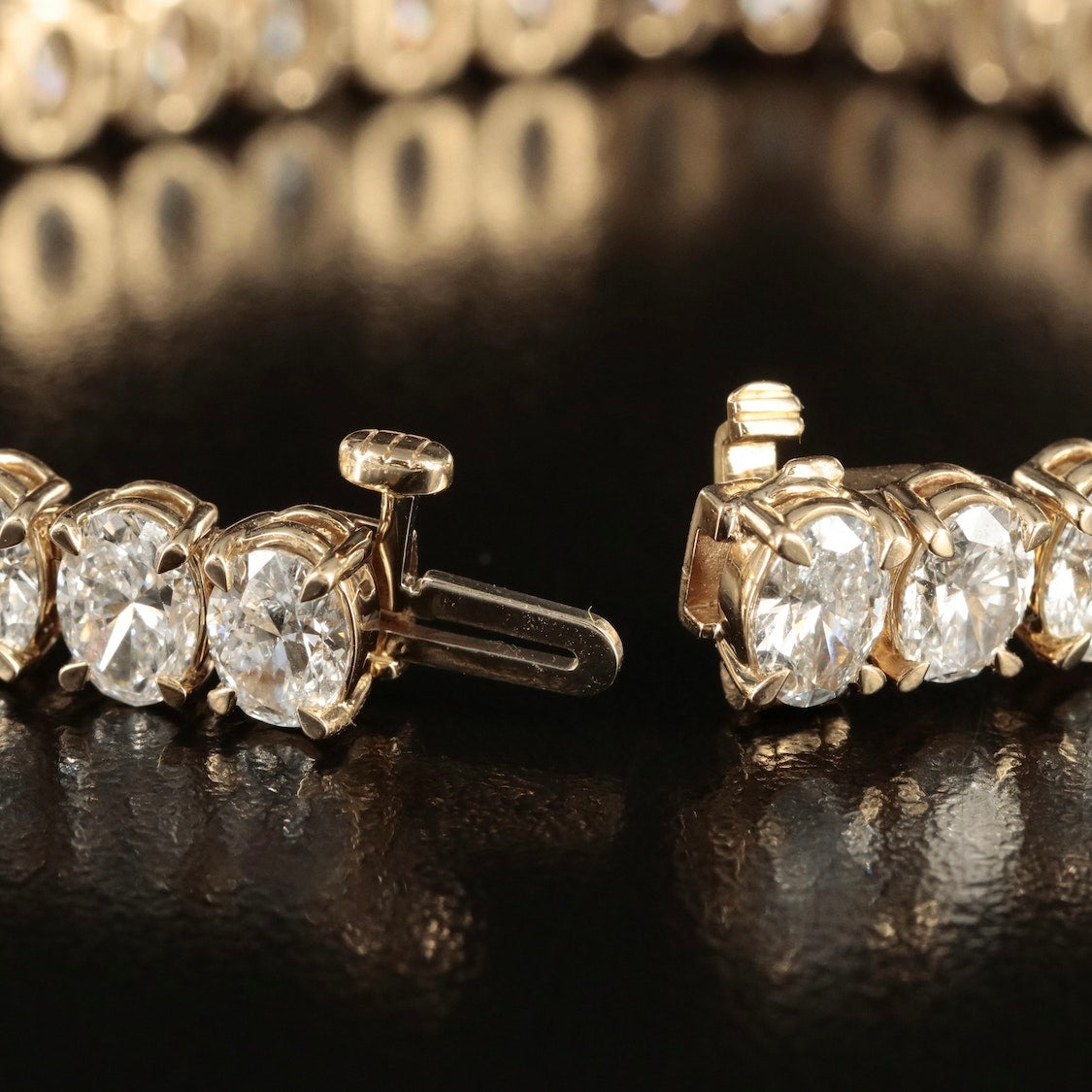14K 18.00 CTW Lab Grown Diamond Bracelet